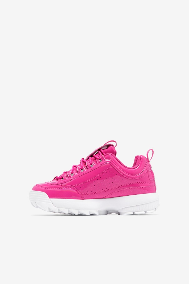 Roxo/iridescente/iridescente Para Crianças Grandes Disruptor 2 Premium Iri Fila