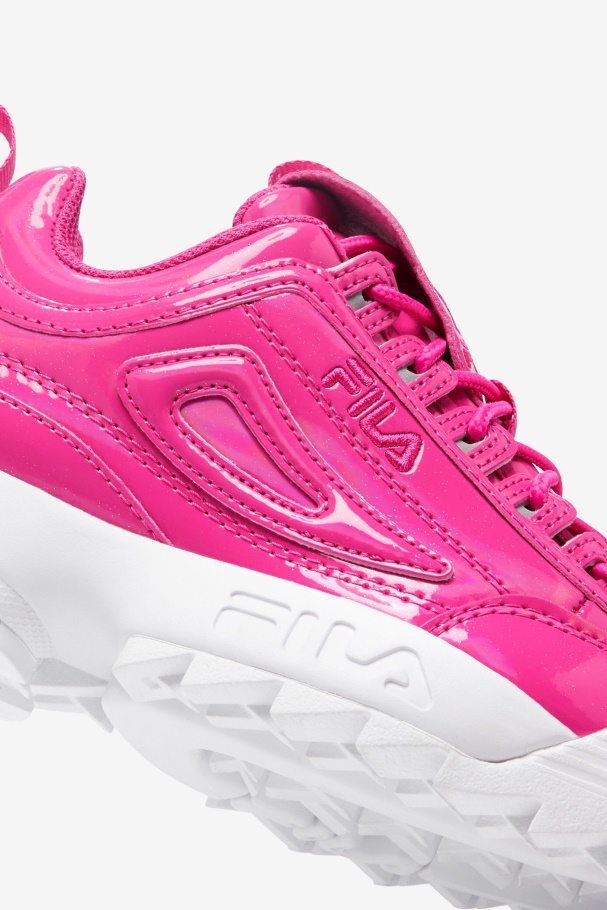 Roxo/iridescente/iridescente Para Crianças Grandes Disruptor 2 Premium Iri Fila