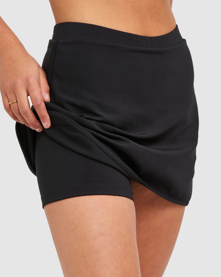 Saia Clássica Feminina Fila Preta