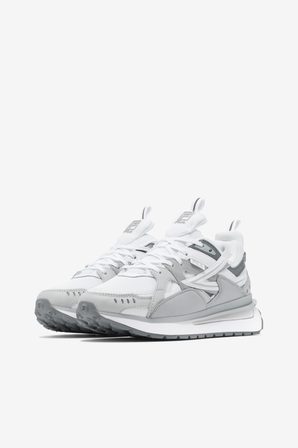 Sandenal Feminino Fila Branco/cinza Glaciar/alta Altura