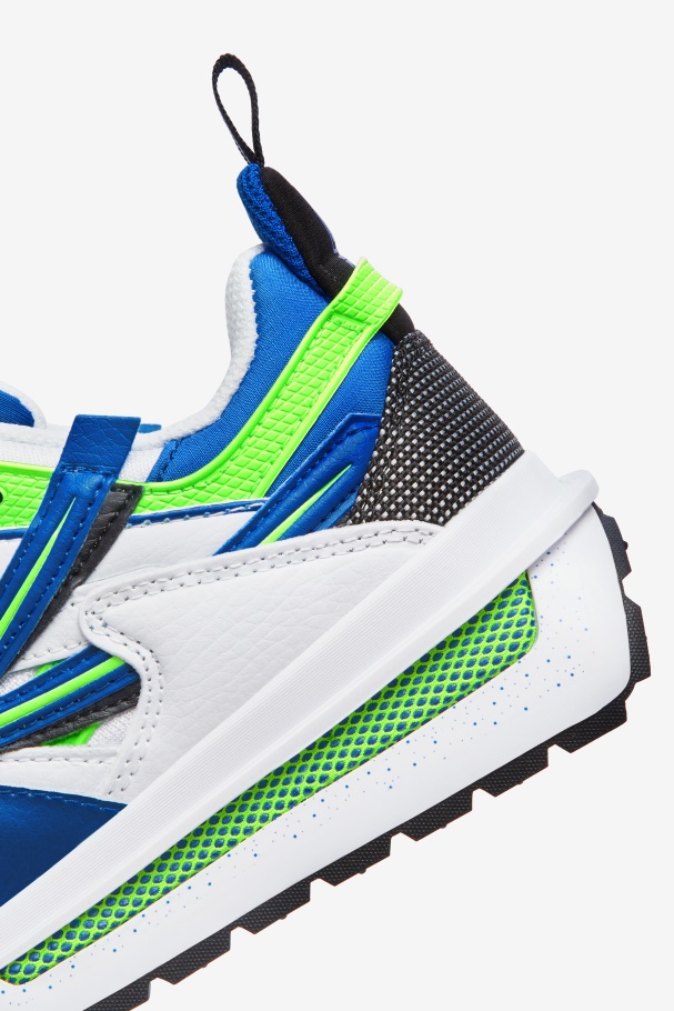 Sandenal Infantil Fila Grande Branco/azul/verde