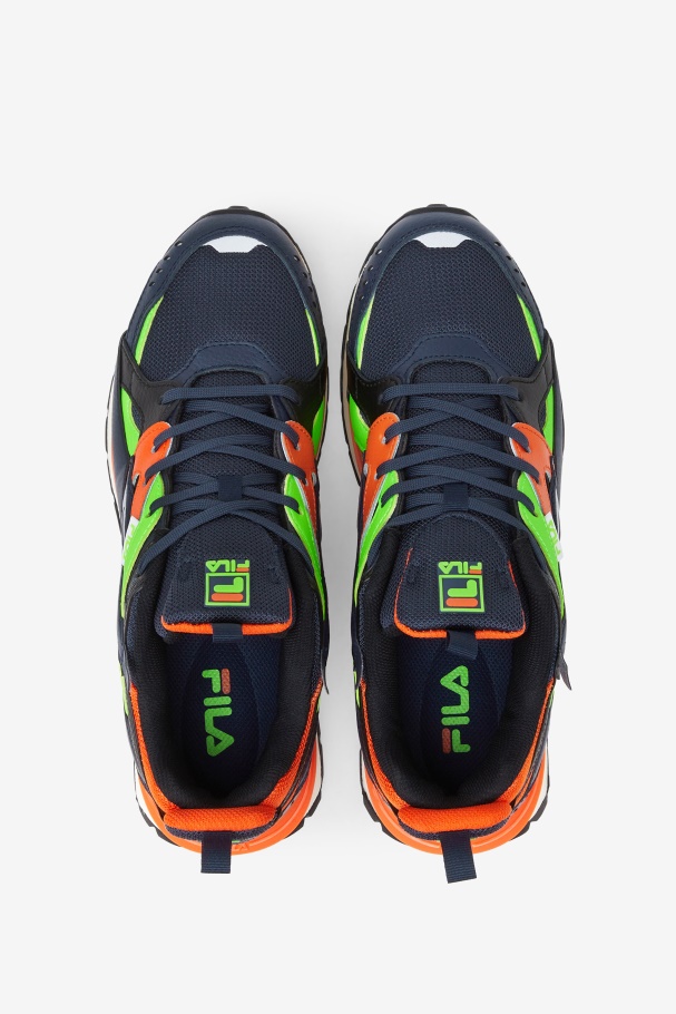 Sandenal Masculino Azul/vermelho Laranja/verde Fila