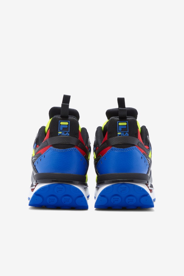 Sandenal Masculino Preto/azul/amarelo Fila