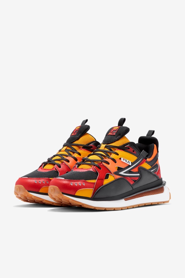 Sandenal Masculino Preto/vermelho/dourado