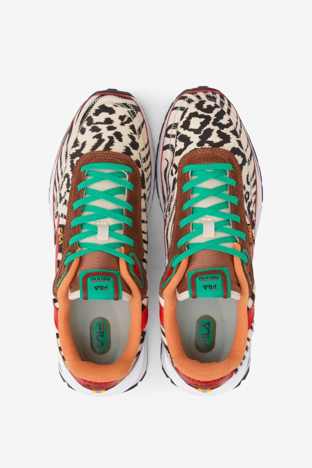 Sequóia/vermelho/pérola Masculina Renno Animal Fila