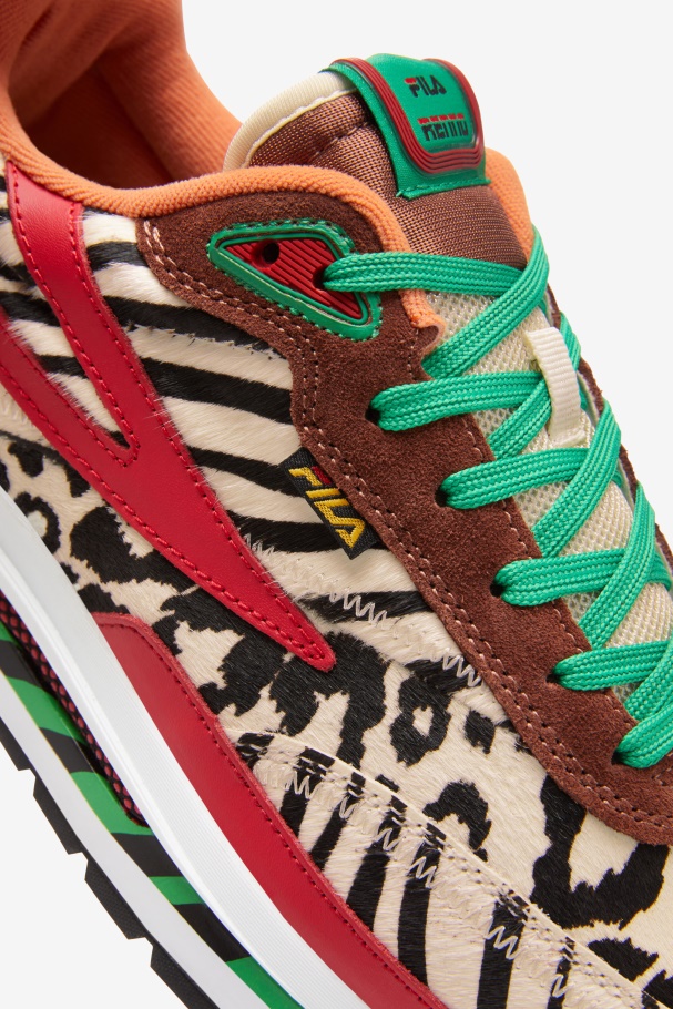 Sequóia/vermelho/pérola Masculina Renno Animal Fila