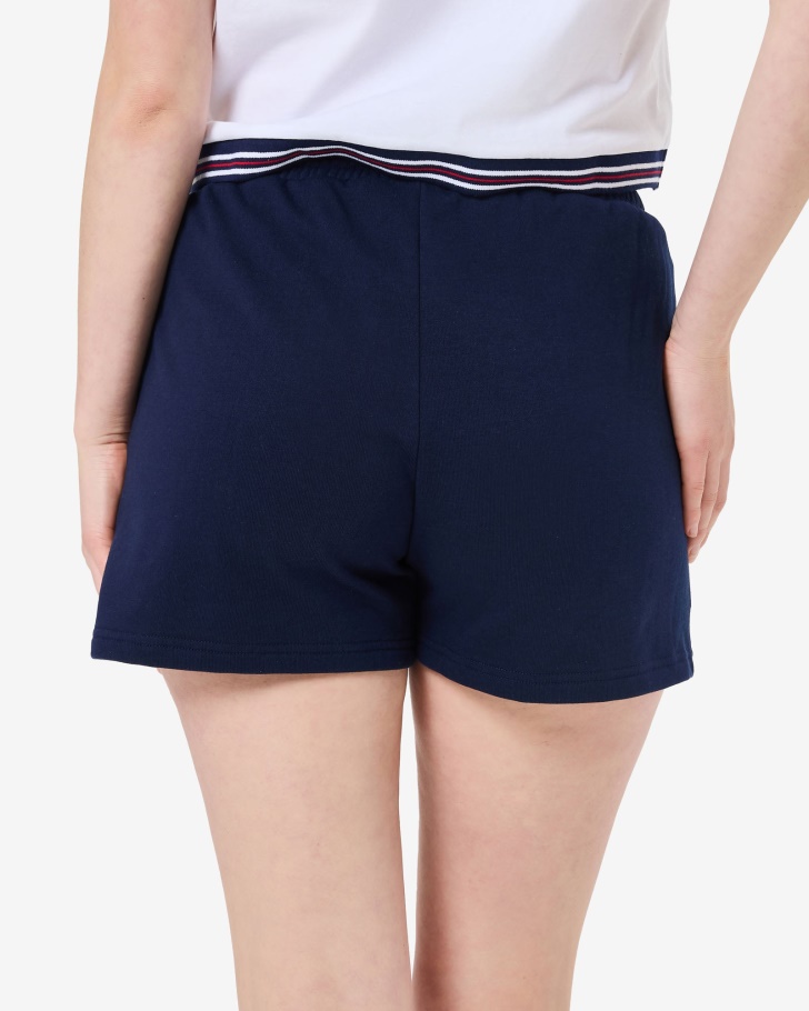 Short Feminino Lia Novo Azul Marinho Fila