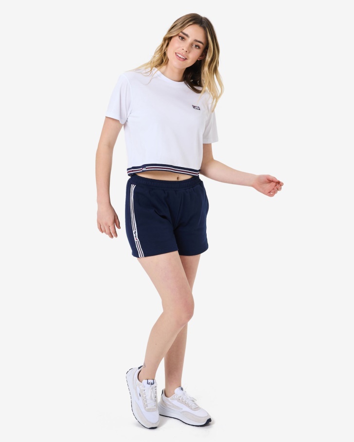 Short Feminino Lia Novo Azul Marinho Fila