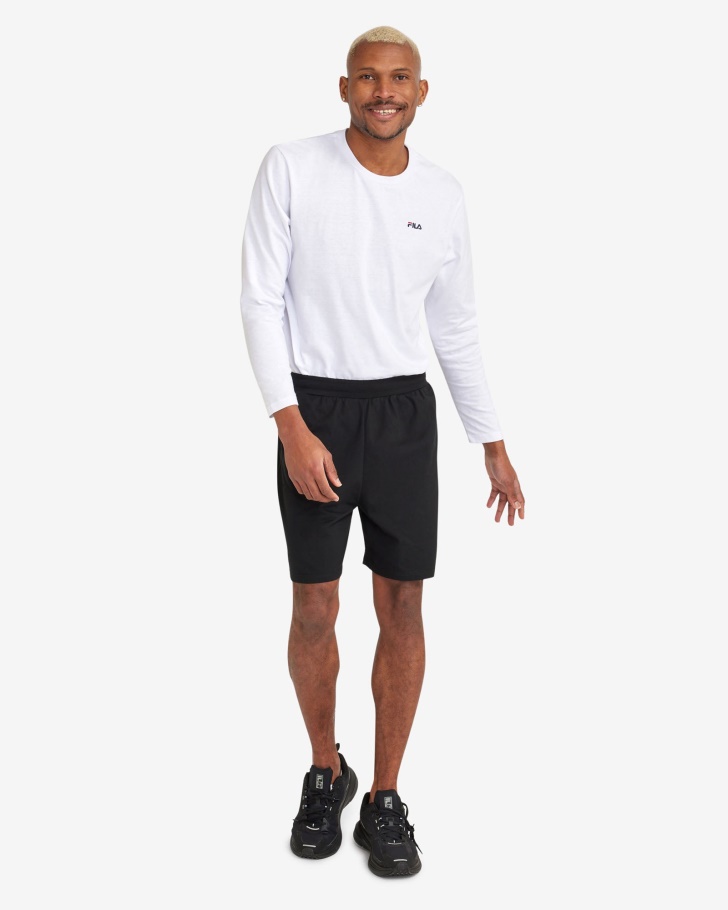 Short Médio Básico Masculino Fila Preto