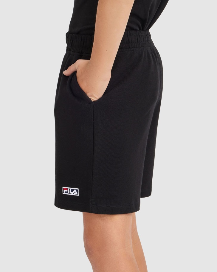 Short Parker Infantil Fila Preto