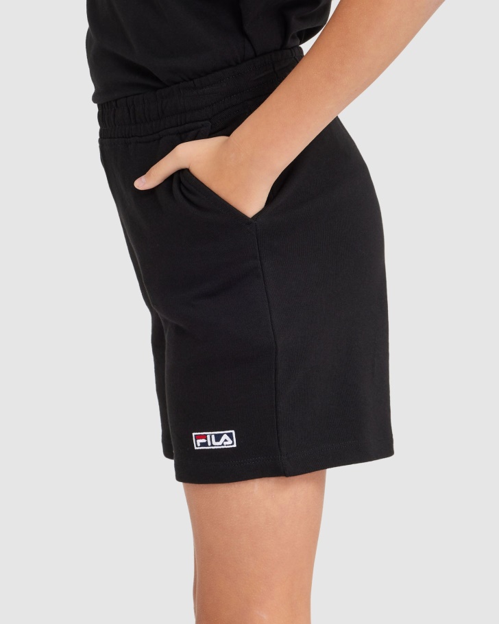 Short Parker Infantil Fila Preto