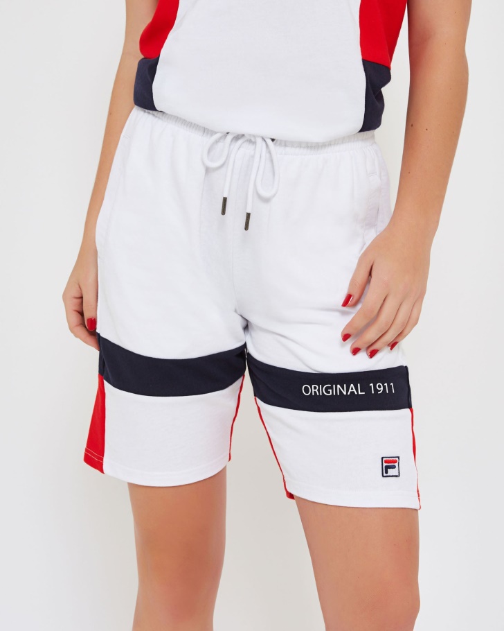 Short Unissex Fila Branco Verona