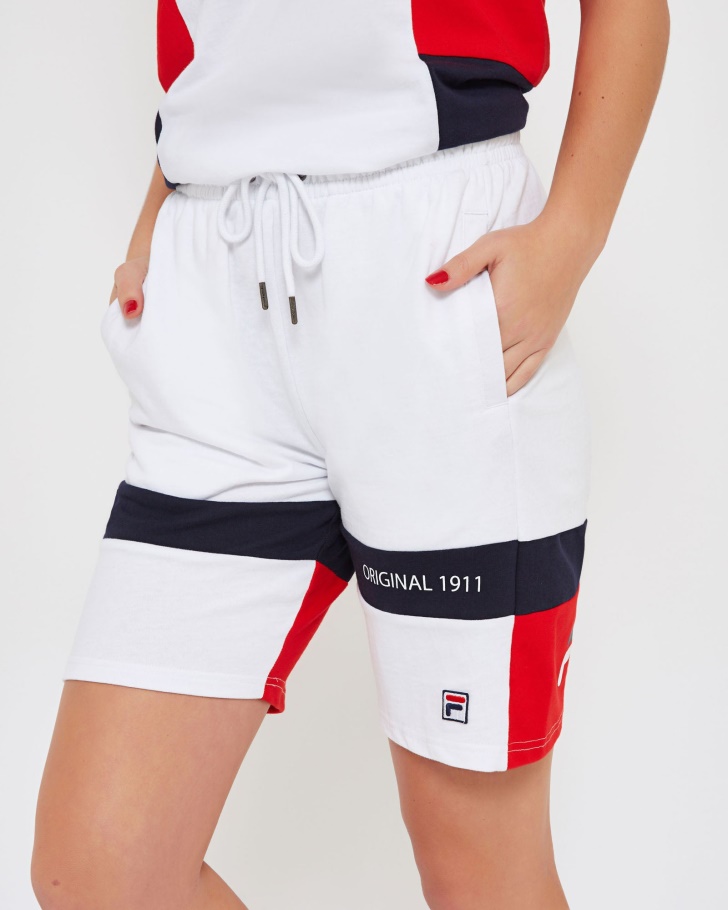 Short Unissex Fila Branco Verona