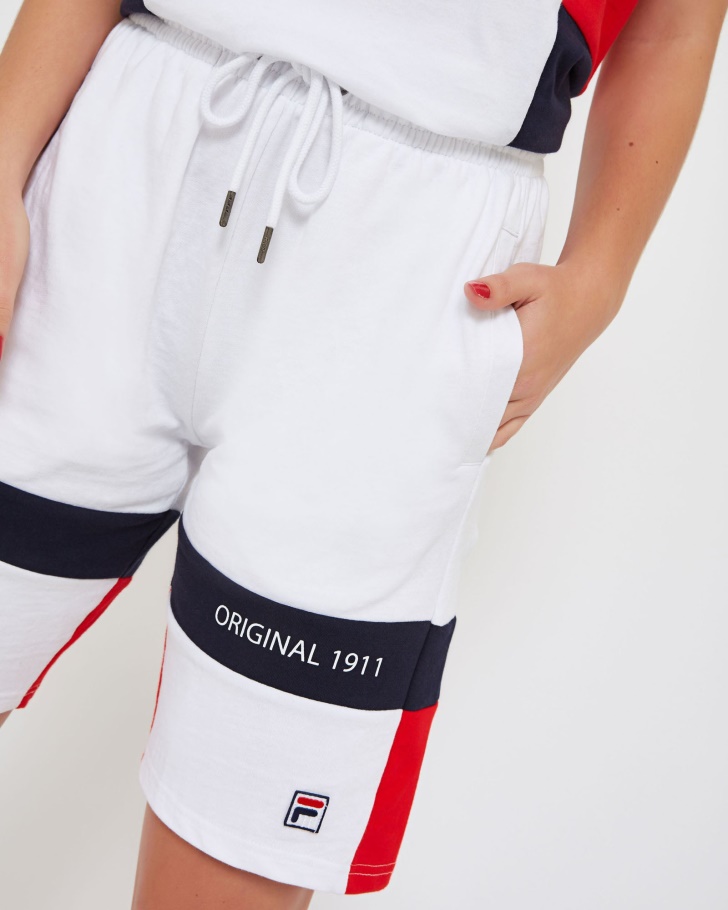 Short Unissex Fila Branco Verona