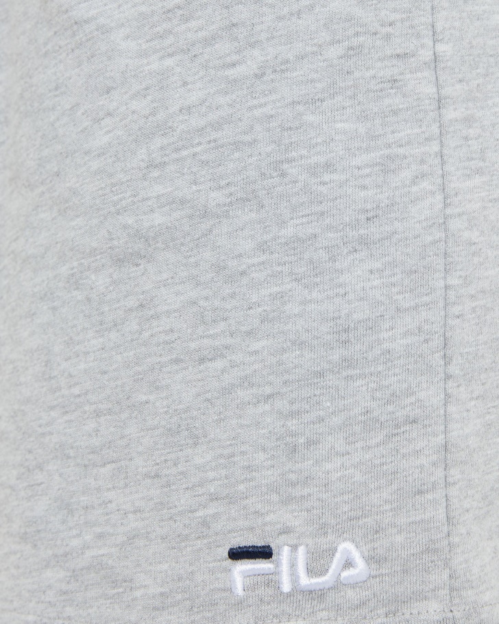 Shorts De Jérsei Clássico Masculino Fila Marle Prata