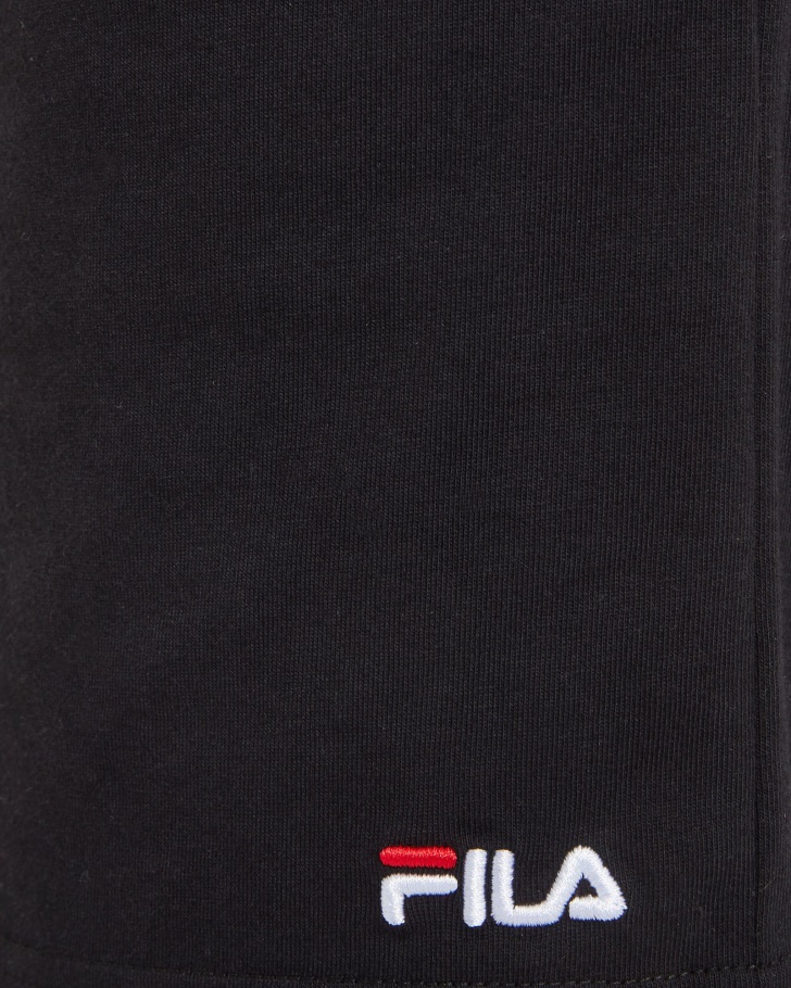 Shorts De Jérsei Masculino Clássico Fila Preto