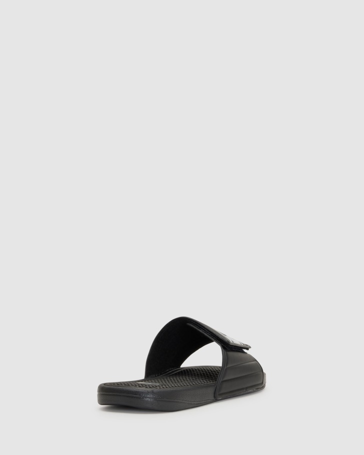 Slides Atrani Feminino Fila Preto/prata