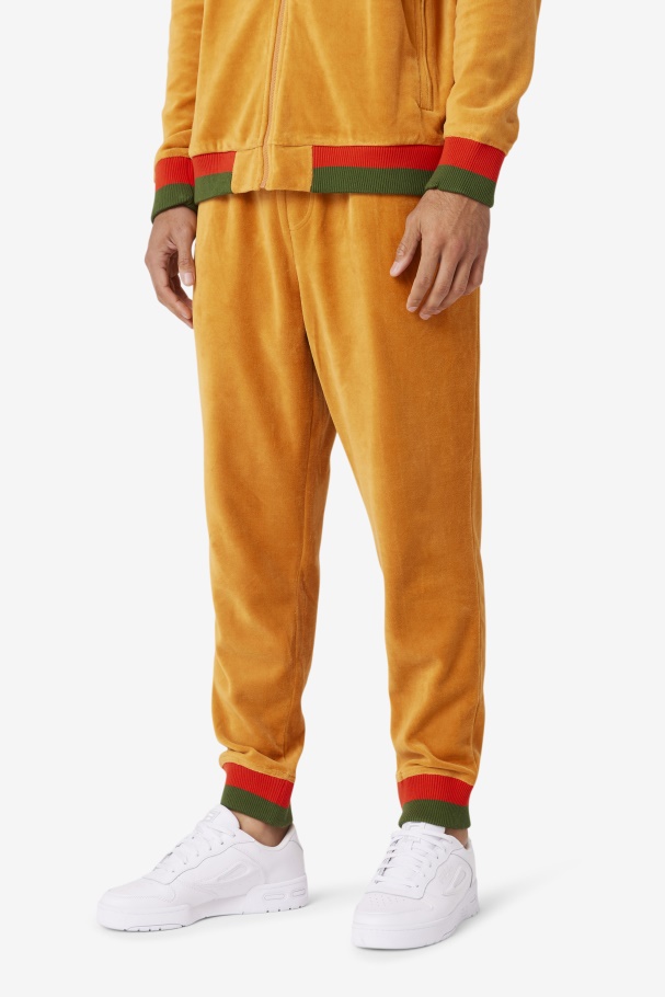 Sol Do Deserto/papoula/douglas Fir Fila X Paterson Velour Pant Fila