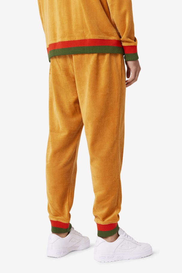 Sol Do Deserto/papoula/douglas Fir Fila X Paterson Velour Pant Fila