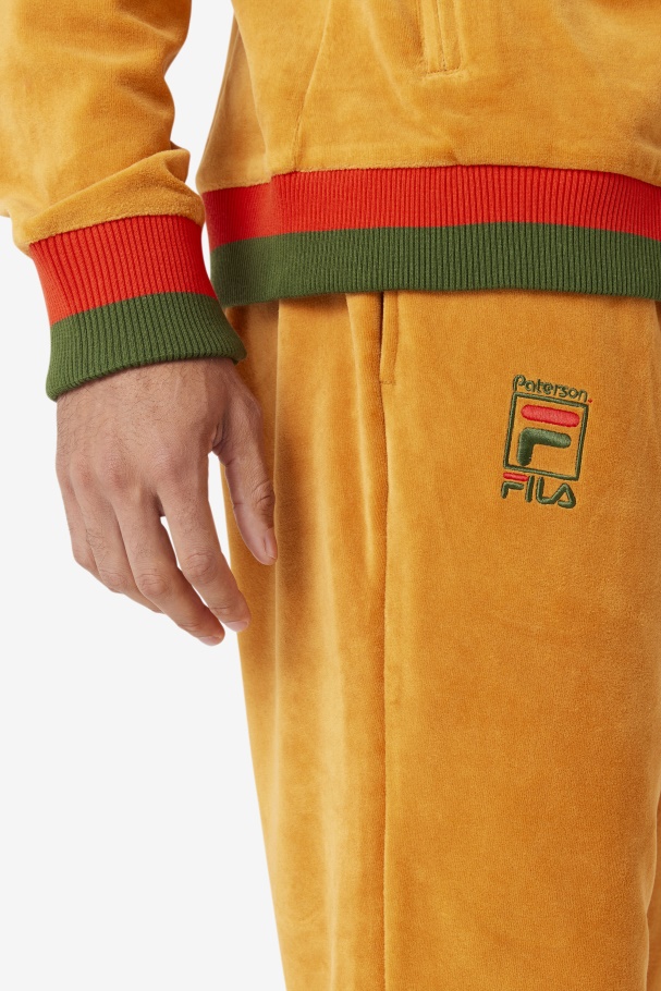 Sol Do Deserto/papoula/douglas Fir Fila X Paterson Velour Pant Fila