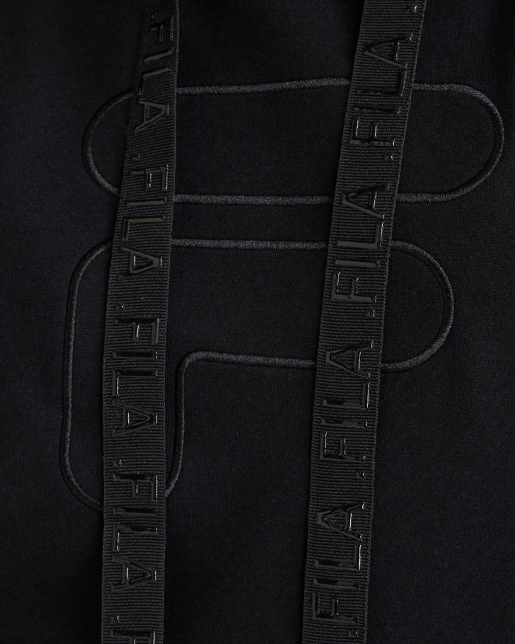 Spencer Ss Hoody Fila Feminino Preto