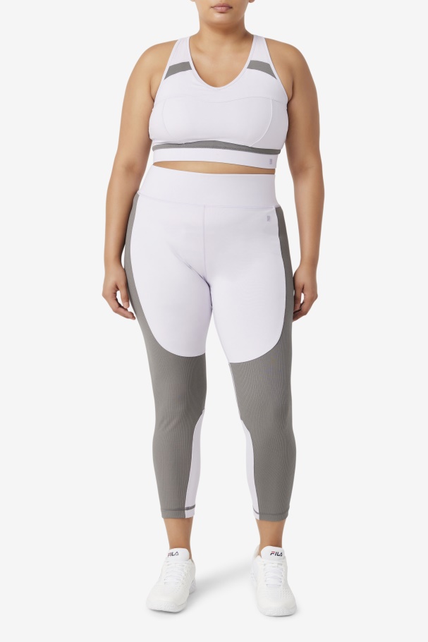 Sutiã Esportivo Azul Lavanda/gárgula Uplift Costas Nadador Fila