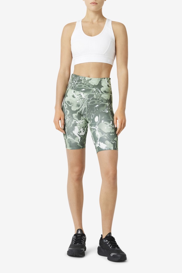 Sutiã Esportivo Branco Com Costas Nadador Fila