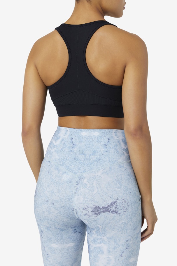 Sutiã Esportivo Estilo Nadador Fila Preto Uplift