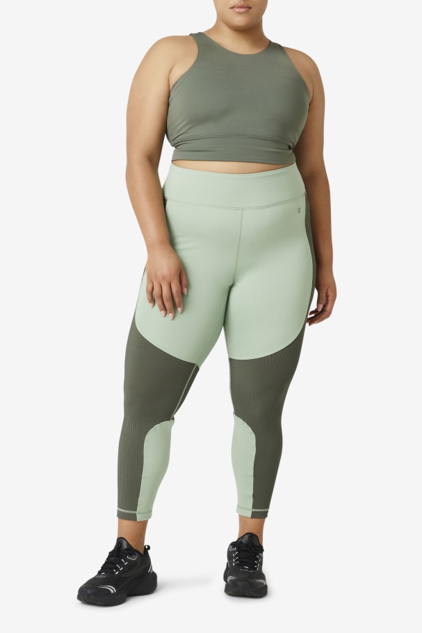 Sutiã Esportivo Gola Alta Fila Uplift Tomilho