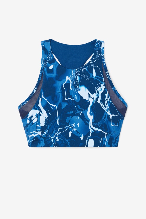 Sutiã Esportivo Uplift Com Costas Em T Azul Marinho Fila De Mármore