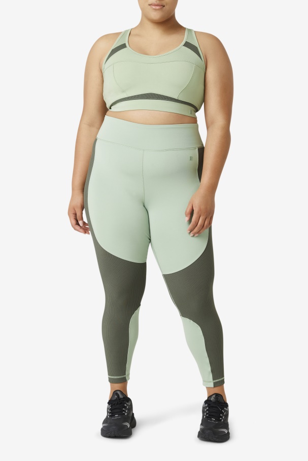 Sutiã Esportivo Uplift Costas Nadador Manjericão/tomilho Fila