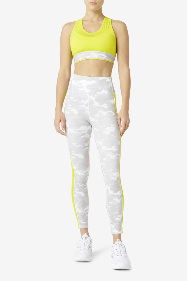 Sutiã Fila Uplift Costas Nadador Top Sulfur