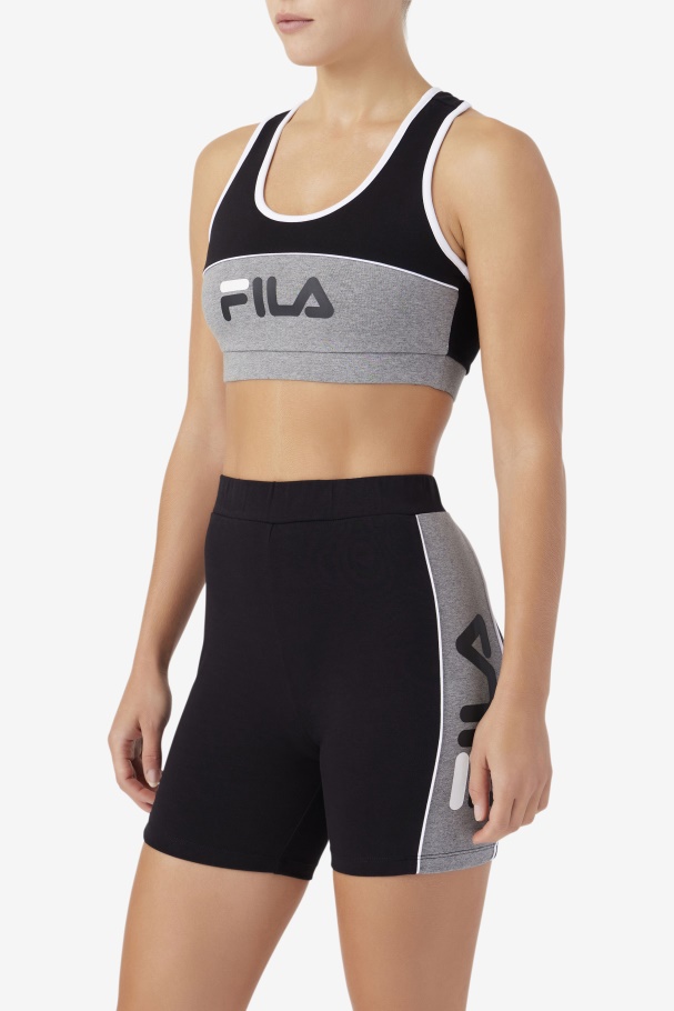 Sutiã Kairi Top Fila Preto/urze/branco