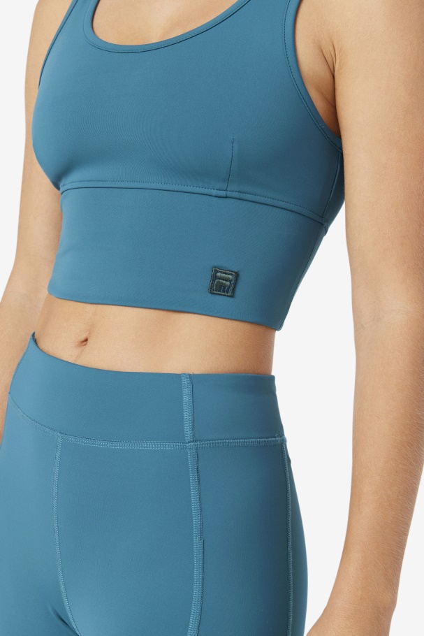 Sutiã Kora Top Azul Coral Fila