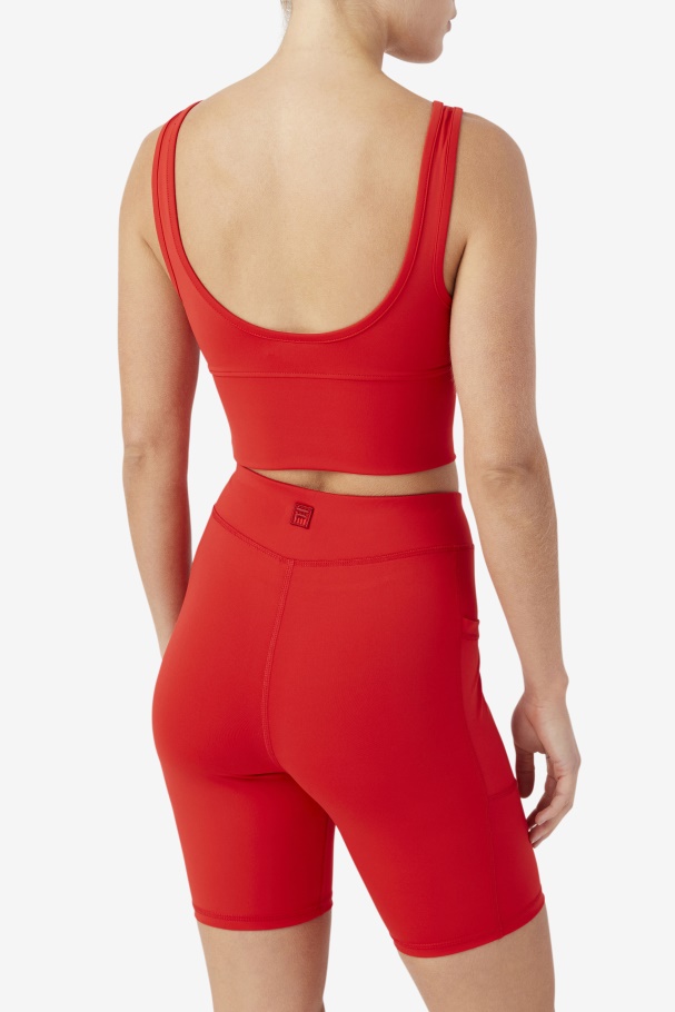 Sutiã Kora Top Fila Vermelho