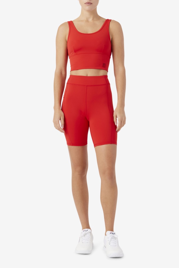 Sutiã Kora Top Fila Vermelho