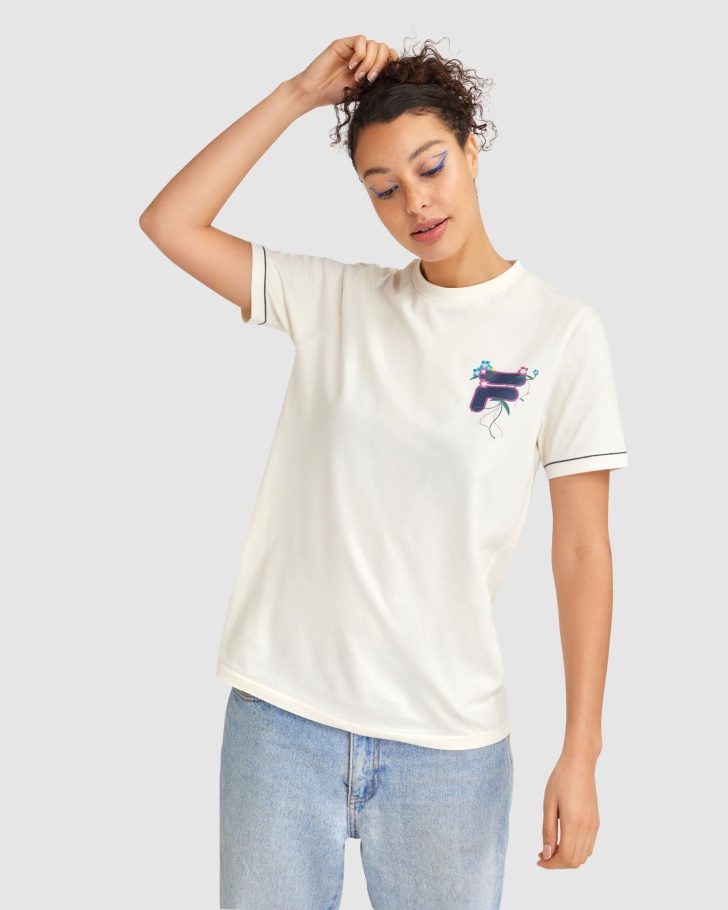 T-shirt Feminina Fila Garça