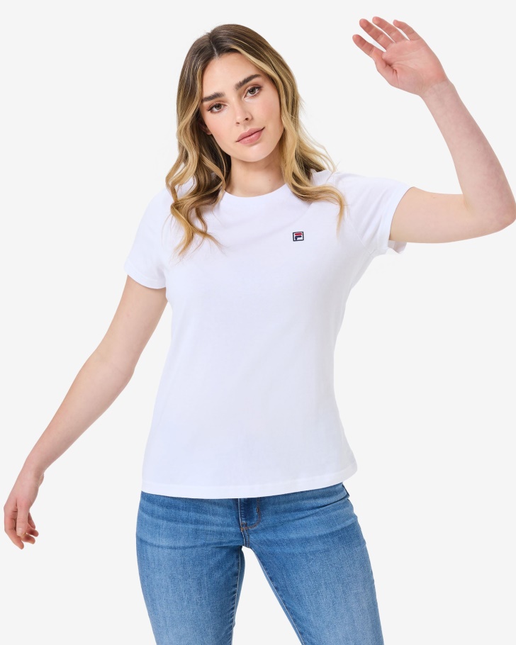 T-shirt Fila White Volara Badge 20