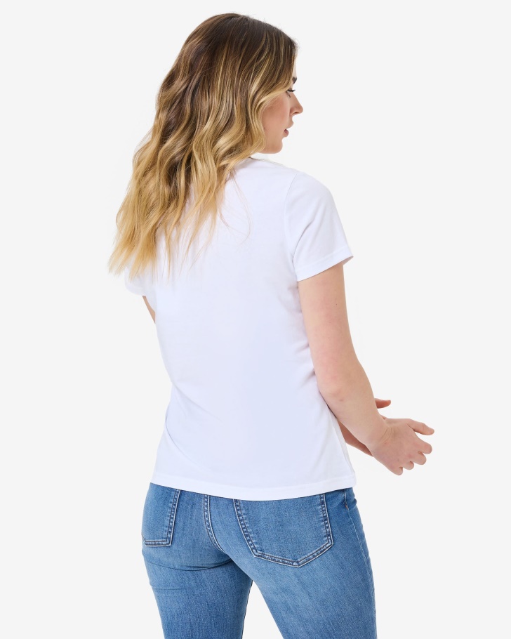 T-shirt Fila White Volara Badge 20