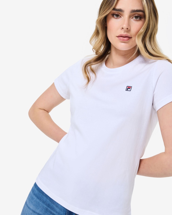T-shirt Fila White Volara Badge 20