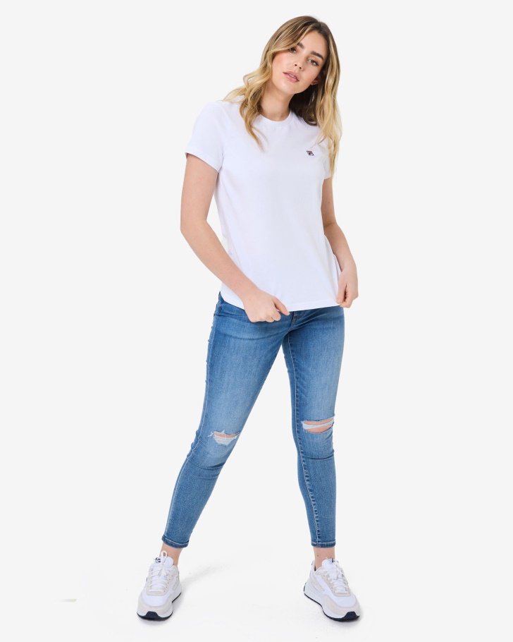 T-shirt Fila White Volara Badge 20