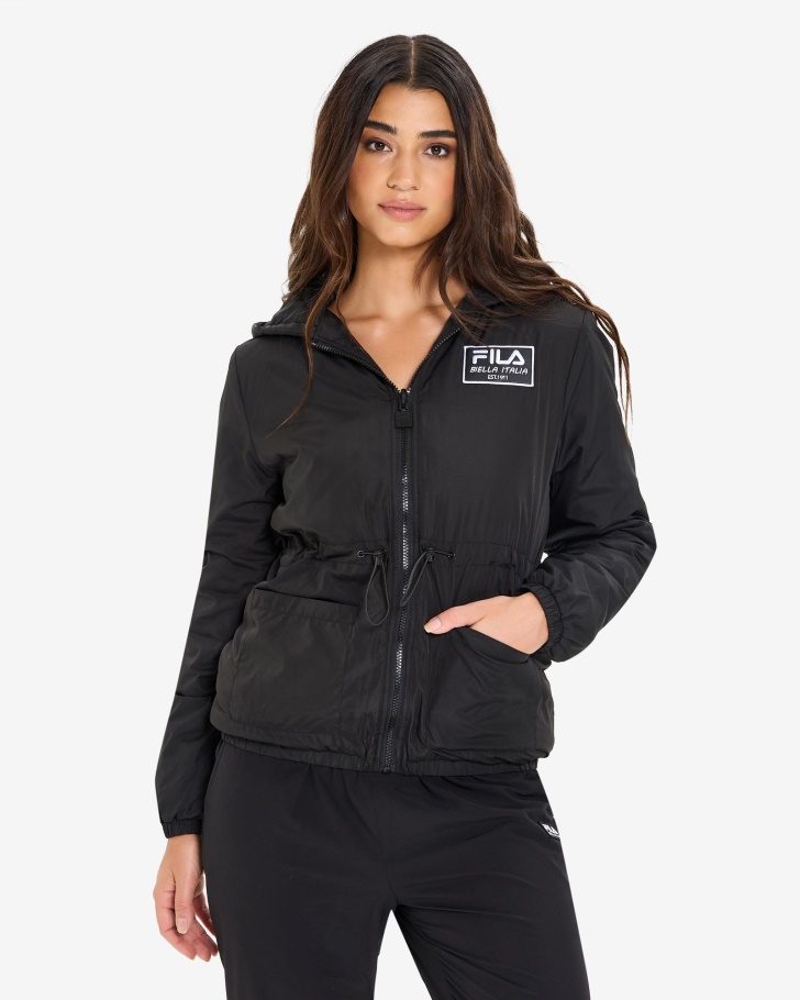 Tash Feminino Reversível Jkt Fila Preto