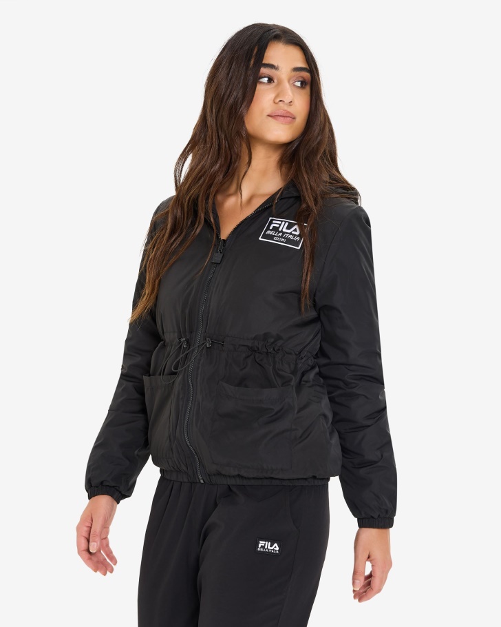 Tash Feminino Reversível Jkt Fila Preto