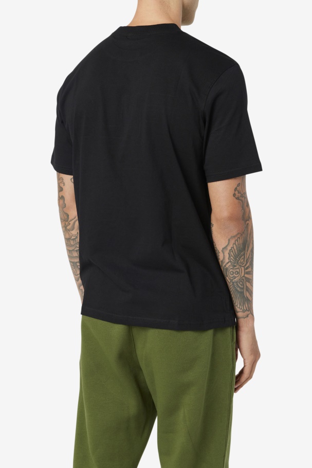 Tee Fila Preto/branco/vermelho Borough