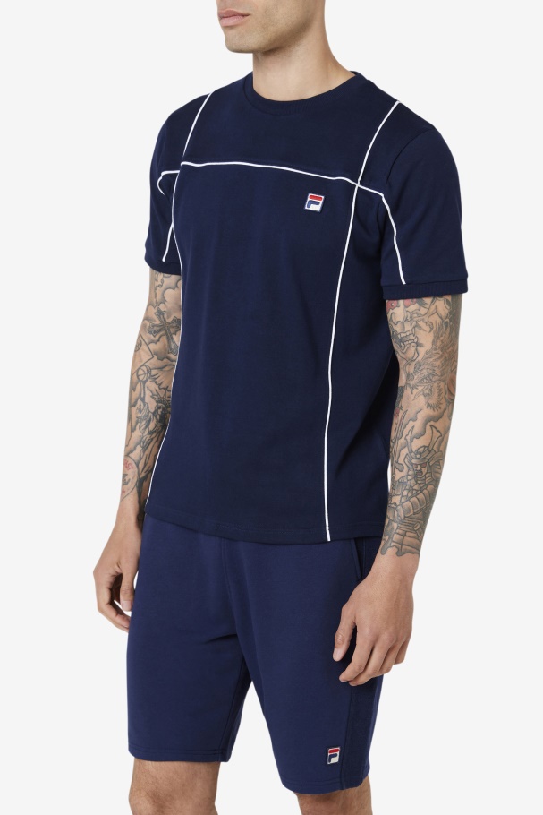 Terrinda Crew Marinho/branco Fila