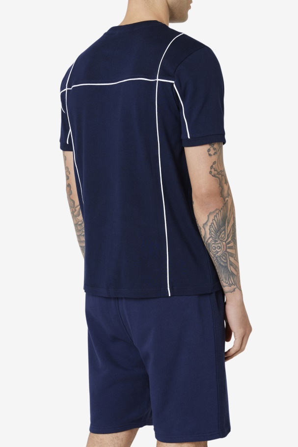 Terrinda Crew Marinho/branco Fila