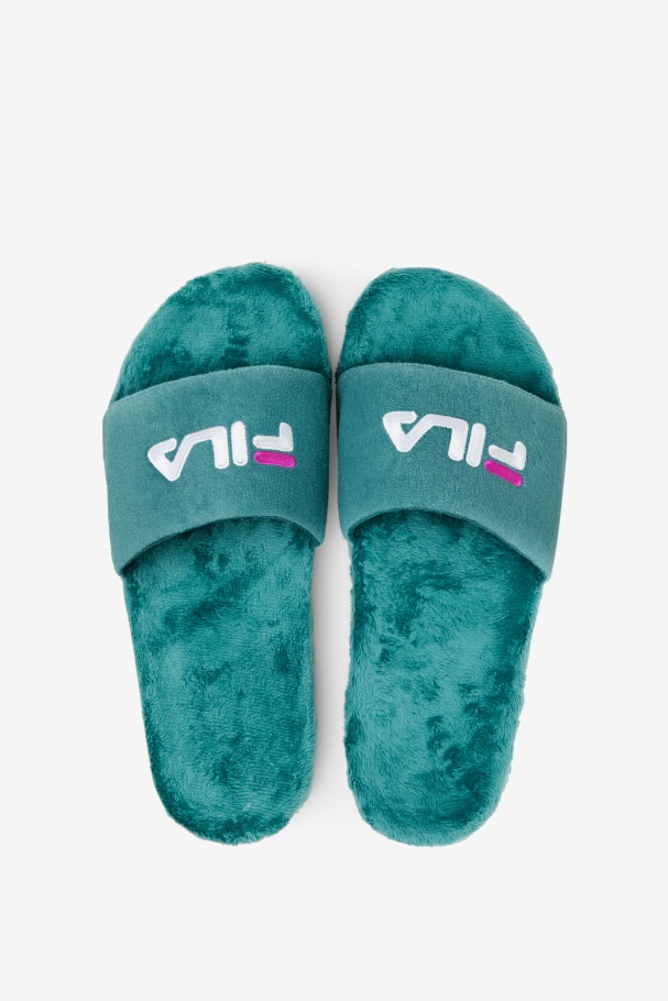 Terry Drifter Slide Bayou/roxo/branco Fila