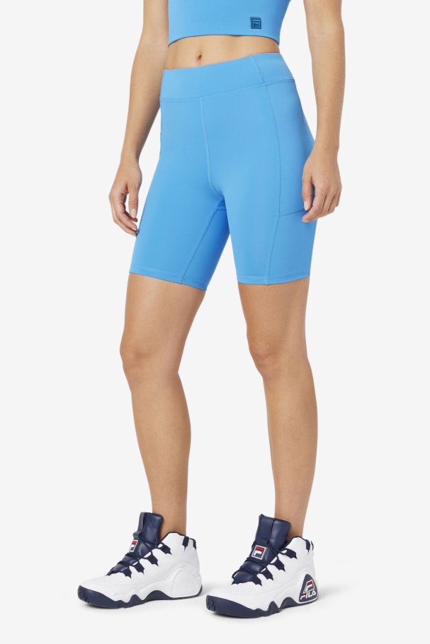 Tiana Bike Short Francês Azul Fila