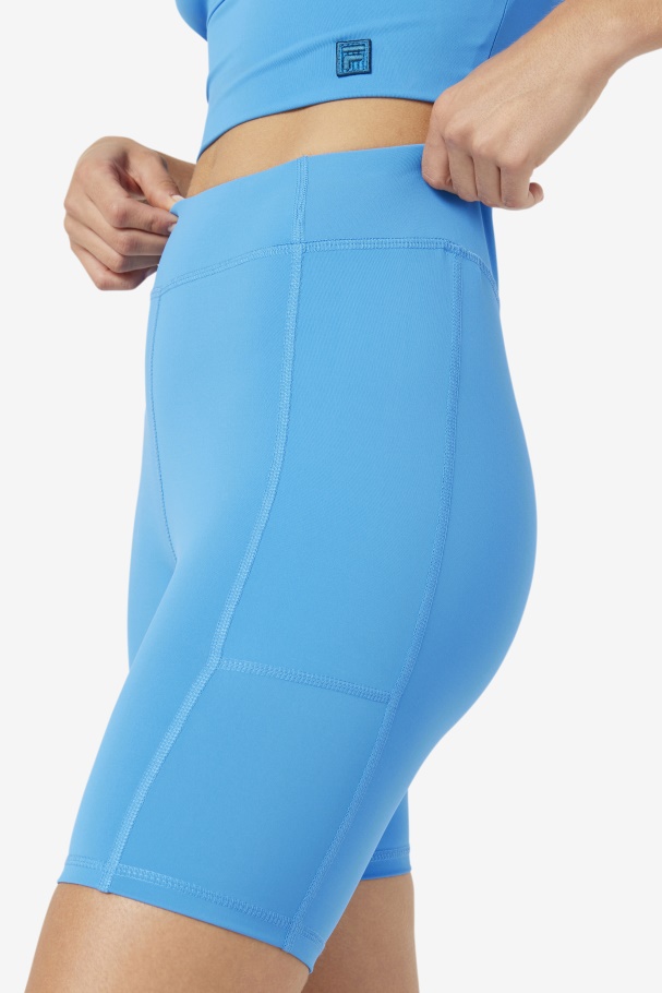 Tiana Bike Short Francês Azul Fila