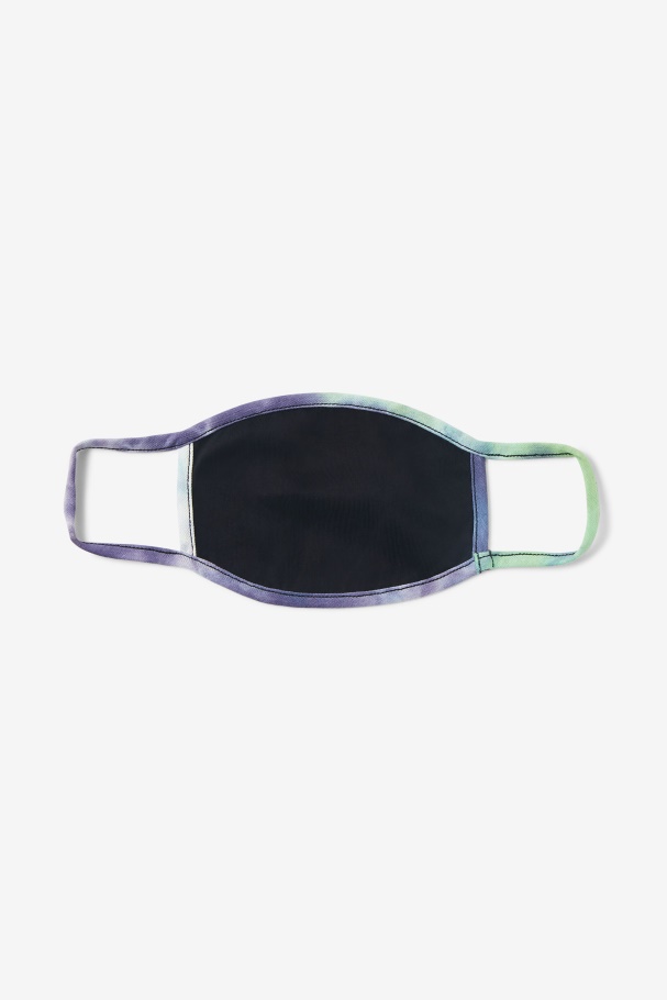 Tie Dye Azul Aqua Fila Máscara Facial Tie Dye